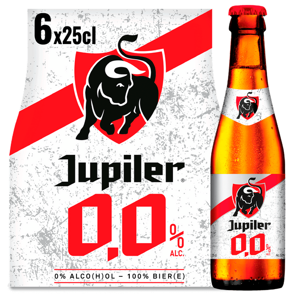 Jupiler Belgische pils 0.0% - PLUS