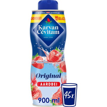 Karvan Cévitam Aardbei Original Siroop - JUMBO