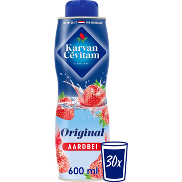 Karvan Cévitam Aardbei Original Siroop - JUMBO