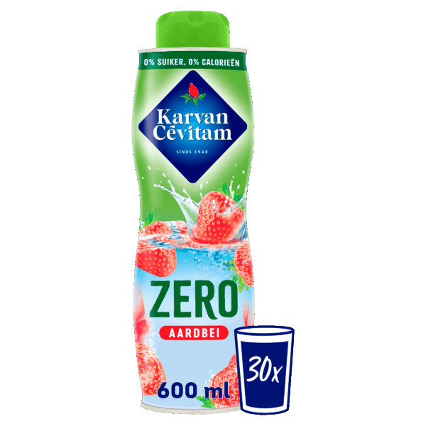 Karvan Cévitam Zero Aardbei - PLUS