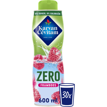 Karvan Cévitam Zero Framboos Siroop - JUMBO