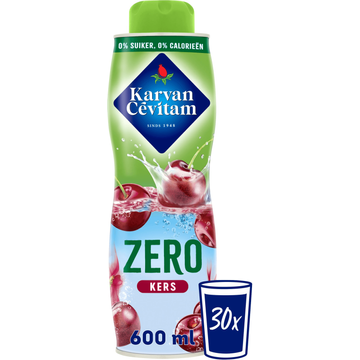 Karvan Cévitam Zero Kers Siroop 600 ml - JUMBO