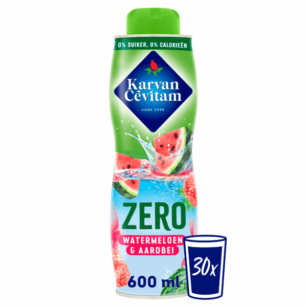 Karvan Cévitam Zero Watermeloen aardbei - PLUS