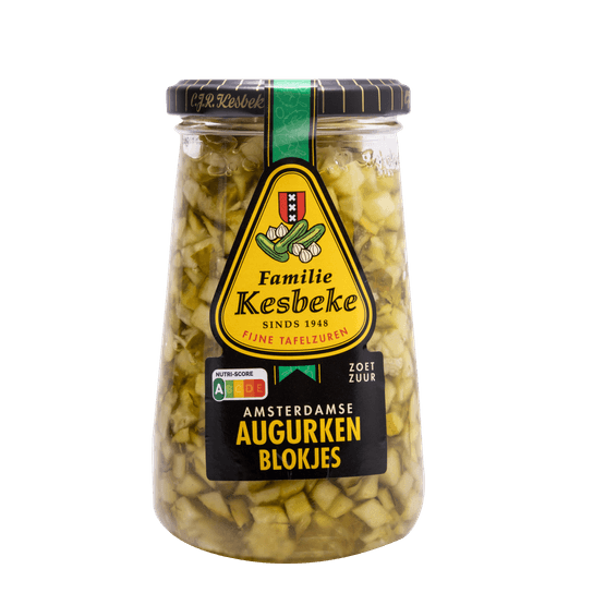 Kesbeke Augurken blokjes zoetzuur - Dirk