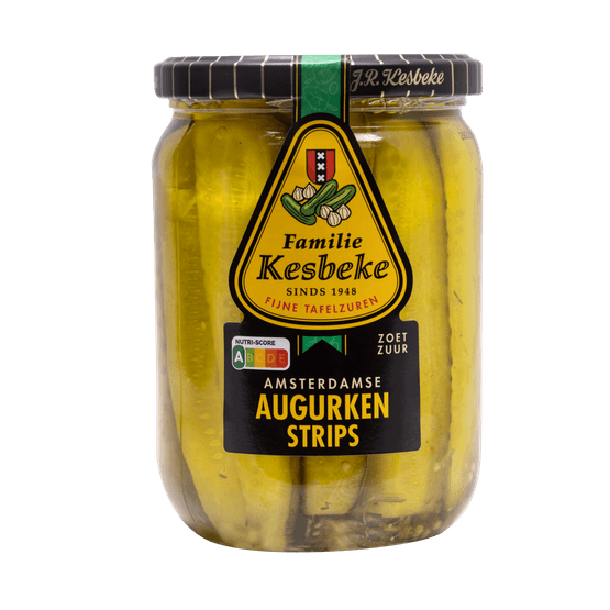 Kesbeke Augurkenstrips zoetzuur - Dirk