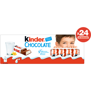 Kinder Chocolate 24 Reepjes - JUMBO