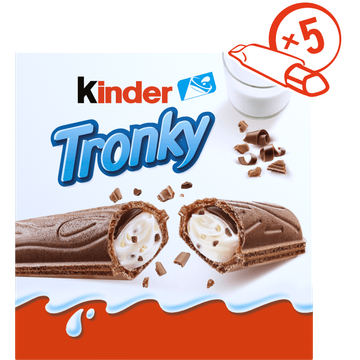 Kinder Tronky Krokante Cacaowafel 5 Stuks - JUMBO
