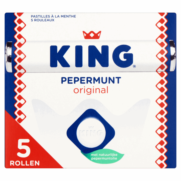 King Pepermunt 5-pack - PLUS