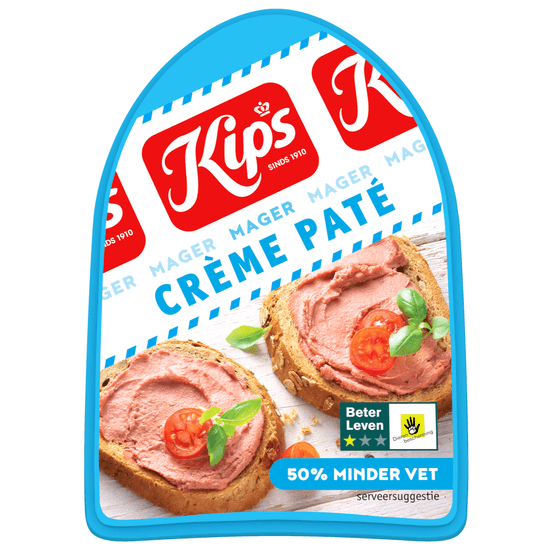 Kips Paté creme mager - Dirk