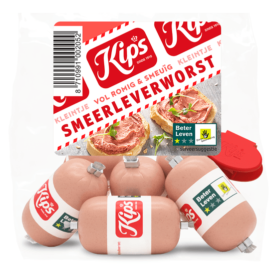 Kips Smeerleverworst kleintje - Dirk
