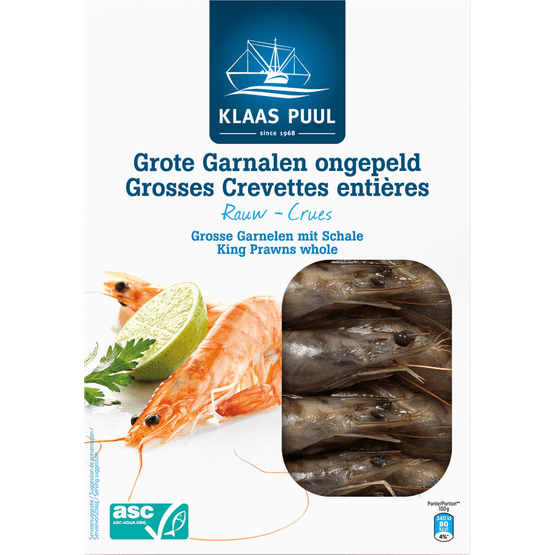 Klaas Puul Garnalen met kop - Dirk