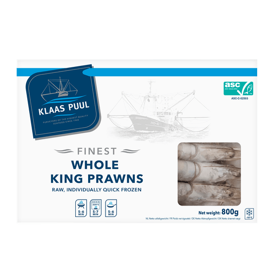 Klaas Puul Garnalen vannamei hoso - Dirk