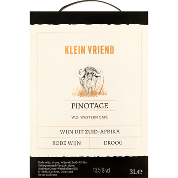 Klein Vriend - Pinotage - 3 L - JUMBO