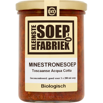 KleinsteSoepFabriek Minestronesoep Biologisch - JUMBO