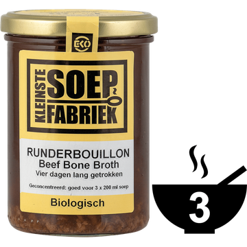 KleinsteSoepFabriek Runderbouillon Biologisch - JUMBO