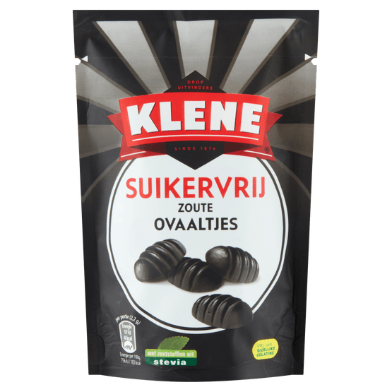 Klene Zoute Ovaaltjes Suikervrije Drop Zak - Dirk