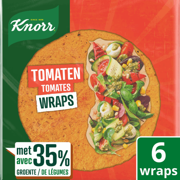 Knorr Groentewrap Tomaat - PLUS