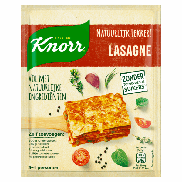 Knorr Maaltijdmix Lasagne - PLUS