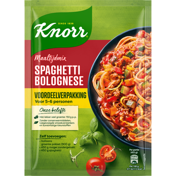 Knorr Maaltijdmix Voordeelverpakking Spaghetti Bolognese - JUMBO