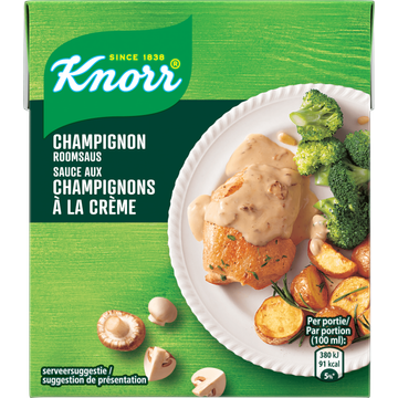 Knorr Saus in Pak Champignon Roomsaus - JUMBO