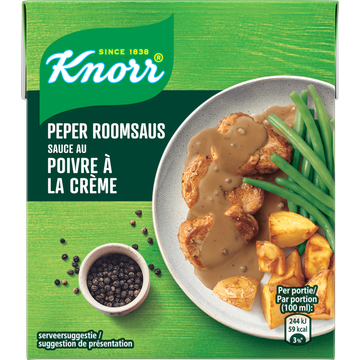 Knorr Saus in Pak Peper Roomsaus - JUMBO