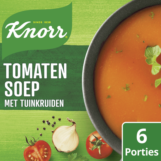 Knorr Tomatensoep met tuinkruiden duopak - Dirk