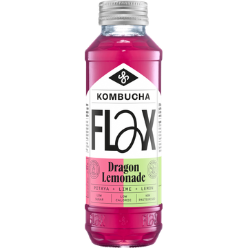 Kombucha Flax Dragon Lemonade 330ml - JUMBO