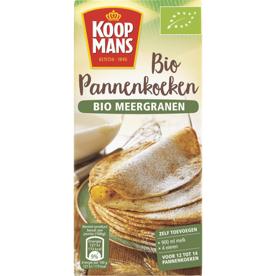 Koopmans Bio pannenkoekmix meergranen - Dirk