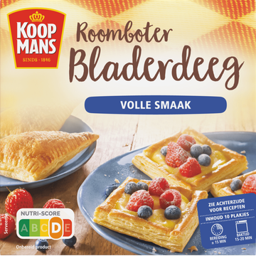 Koopmans Bladerdeeg Roomboter 10 Plakjes - JUMBO