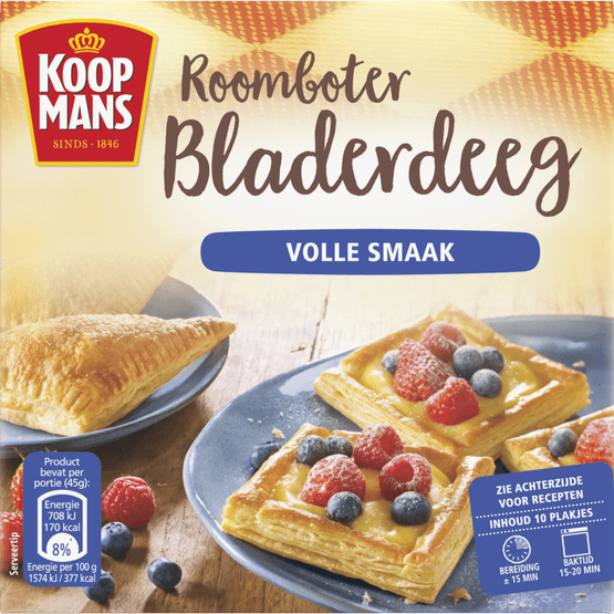 Koopmans Bladerdeeg roomboter - Dirk