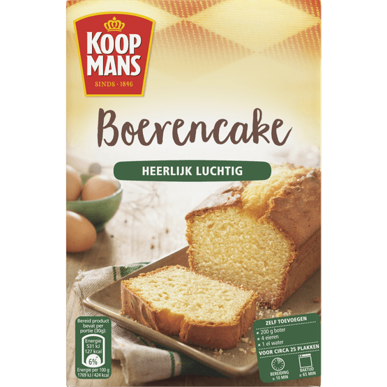 Koopmans Boerencake mix - Dirk