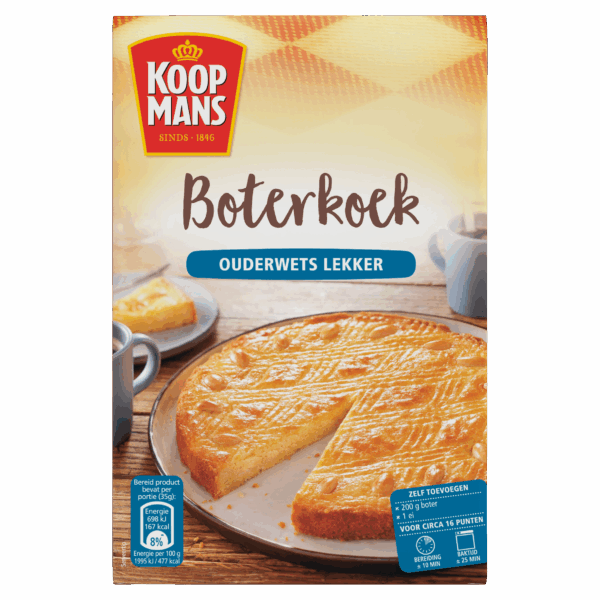 Koopmans Boterkoek bakmix - PLUS