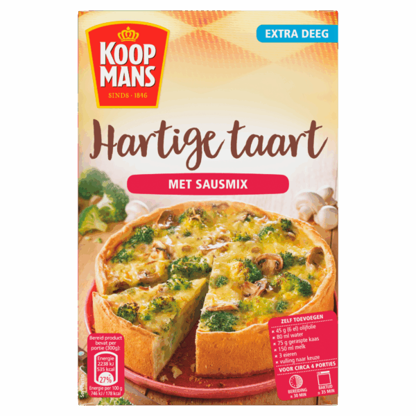Koopmans Hartige Taartmix - PLUS