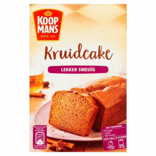 Koopmans Kruidcake bakmix - PLUS