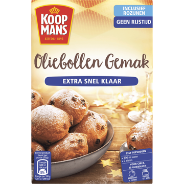 Koopmans Oliebollen Gemak Bakmix - JUMBO