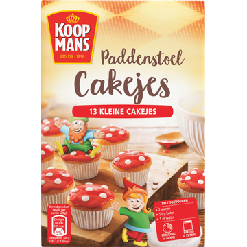 Koopmans Paddenstoel Cakejes - JUMBO