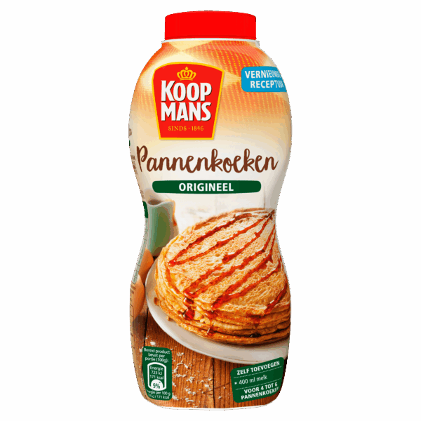 Koopmans Pannenkoekenmix origineel schudfles - PLUS