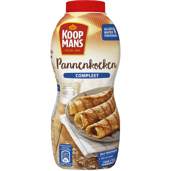 Koopmans Pannenkoekenmix shaker scharrelei - Dirk