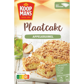 Koopmans Plaatcake Appelkruimel Bakmix - JUMBO