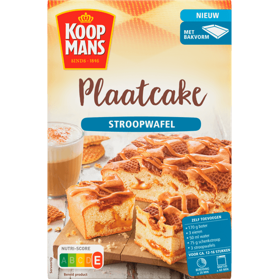 Koopmans Plaatcake stroopwafel - Dirk