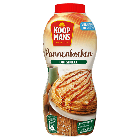 Koopmans Schudfles pannenkoekenmix origineel - Dirk