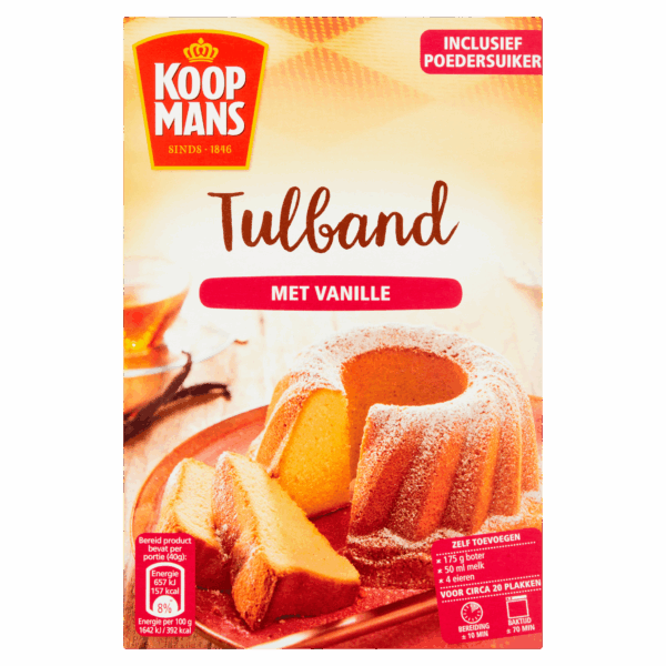 Koopmans Tulband cake bakmix - PLUS
