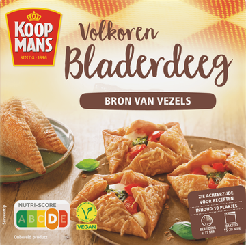 Koopmans Volkoren Bladerdeeg 10 Stuks - JUMBO