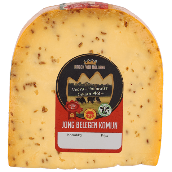 Kroon van Holland Jong belegen komijn 48+ stuk - Dirk