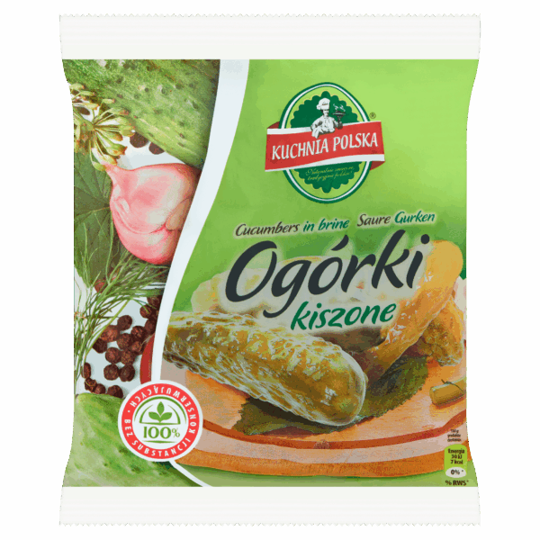 Kuchnia Ogorki Kiszone / Zoute Augurk - PLUS