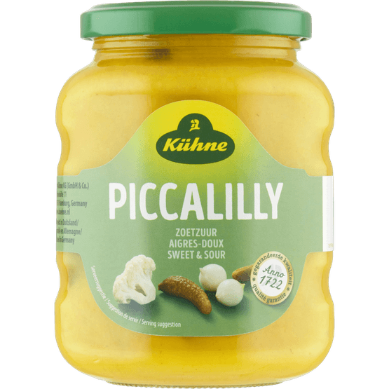 Kühne Piccalilly zoetzuur - Dirk