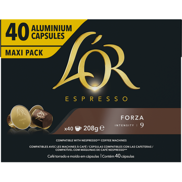 L'OR Espresso Forza Koffiecups Familiepak 40 Stuks - JUMBO