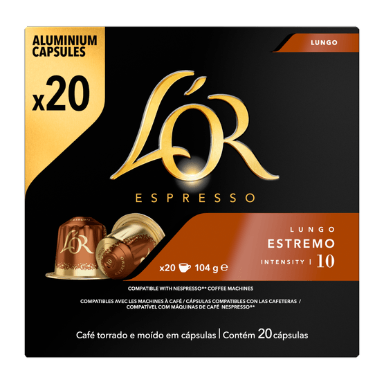 L'Or Lungo Estremo Koffiecups Voordeelpak - Dirk