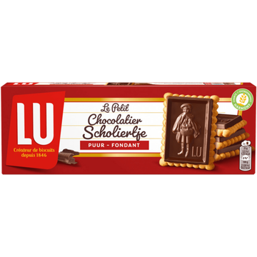 LU Scholiertje Chocolade Koekjes Puur - JUMBO