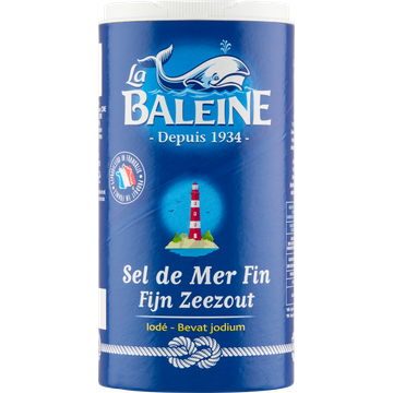 La Baleine Fijn Zeezout Bevat Jodium - JUMBO
